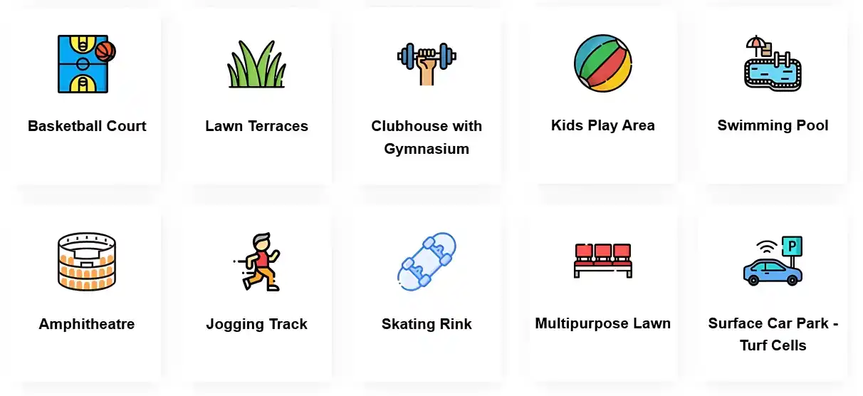 Lifestyle Amenities At Adarsh Primrose